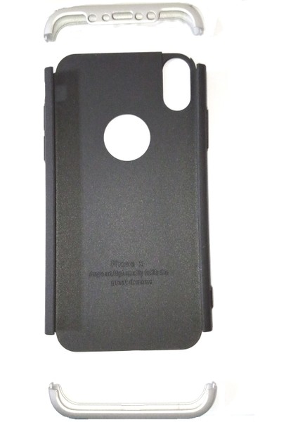 ESLIFETECH26AKSESUAR Iphone X/xs(10) Uyumlu 360 Derece 3 In1 Gkk Slim Case Koruma Kılıfı+Ekran Koruyucu fiyatları
