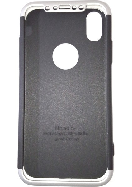 ESLIFETECH26AKSESUAR Iphone X/xs(10) Uyumlu 360 Derece 3 In1 Gkk Slim Case Koruma Kılıfı+Ekran Koruyucu indirimleri