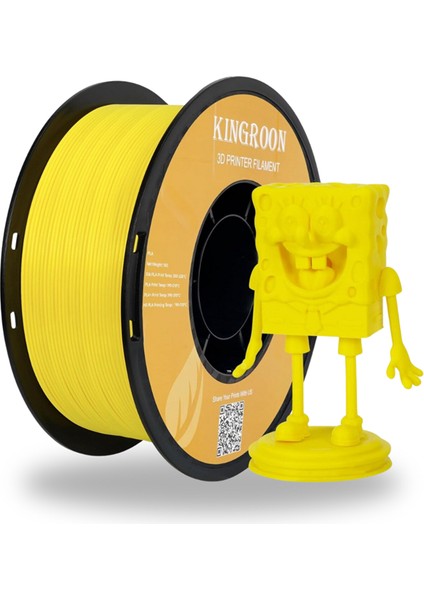Rapid Pla Filament Sarı 1.75 MM 1Kg High Speed