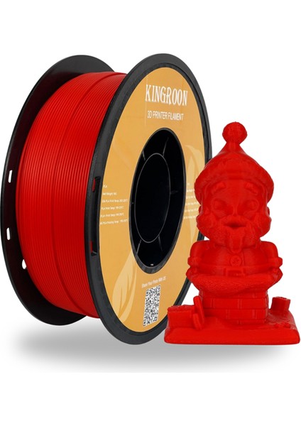 Rapid Pla Filament Kırmızı 1.75 MM 1Kg High Speed