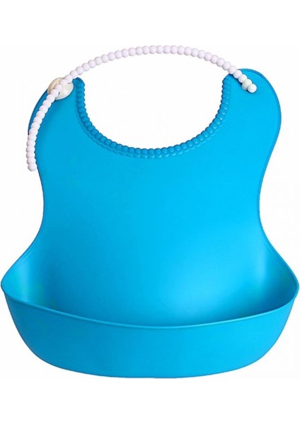 Çocuk Bebek Mama Önlüğü Dökülme Engelleyici Bükülebilir Mavi (4887) fiyatları