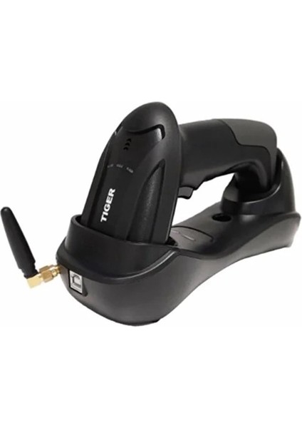 Tıger LS42 2d El Tipi Kablosuz-Usb Kablosuz Karekod Okuyucu + Cradle