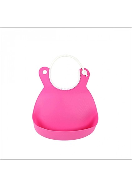 Çocuk Bebek Mama Önlüğü Dökülme Engelleyici Bükülebilir Pembe (4887) indirimleri