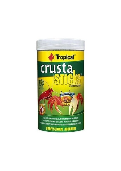 Tropical Crusta Sticks Deniz Kabukluları Için Çubuk Yem 100 ml 70 gr