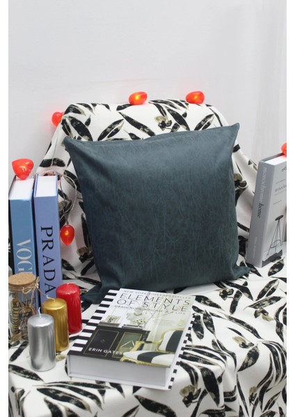 Modern Trend Avangard Kırlent Kılıfı Su Itici Kolay Silinir Leke Tutmaz Yastık Kılıfı 45X45 cm modelleri