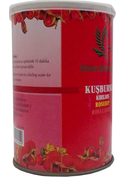 Kuşburnu Doğal Kırılmış 100 gr Teneke Kutu modelleri