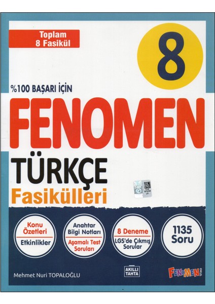 Fenomen 8.sınıf Türkçe Fasikülleri 2023