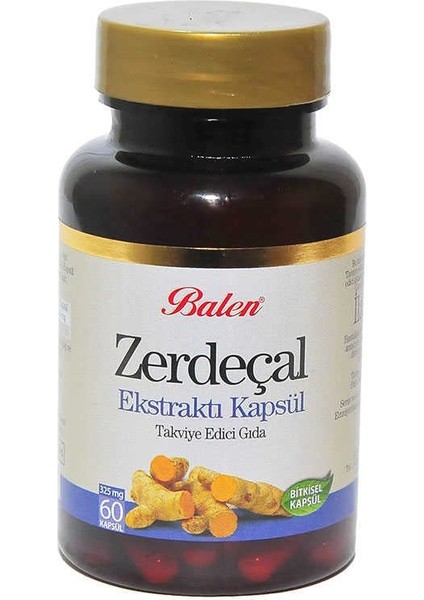 Zerdeçal Ekstraktı 60 Kapsül