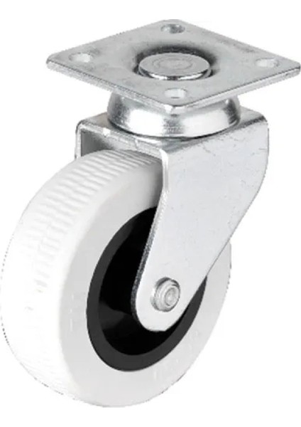 321 - 50X20 mm Gri Tablalı Teker 4 Adet