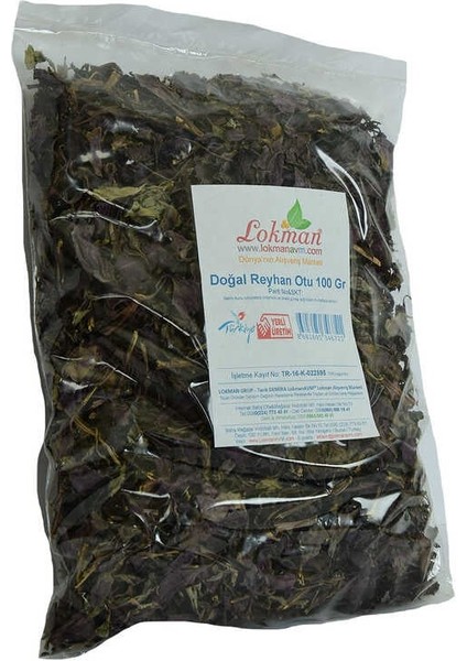 Doğal Reyhan Otu Mor 100 gr Paket modelleri