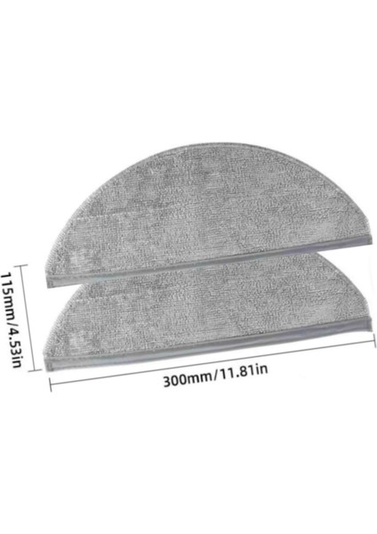 Roborock Q8 Max Pro RRA1TAL Modeli Uyumlu Yedek Parça Seti