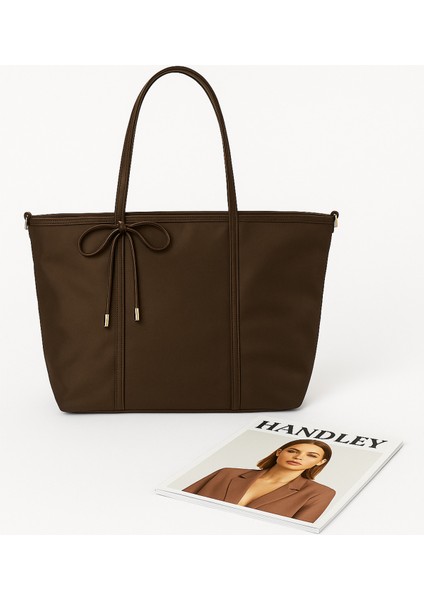 Luxe Bow Tote Omuz Çantası