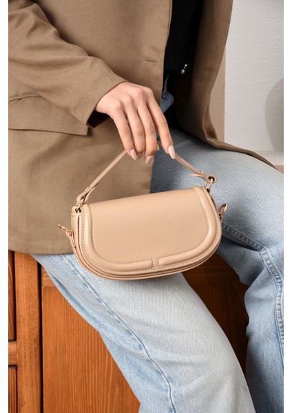 Kadın Omuz ve El Çantası Sade Şık Tasaramlı Kaliteli Temiz Işçilik Çanta