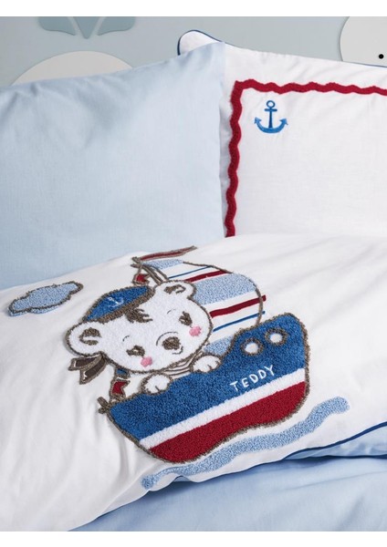 Punch Nakışlı Bebek Nev Takımı Miniyo Mavi fiyatları