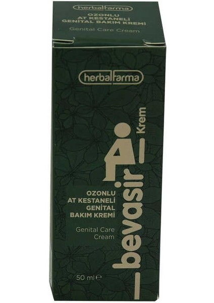 Bevasir Ozonlu At Kestaneli Genital Bakım Kremi 50 ml fiyatları