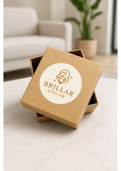 Kalp Figürlü Renkli Küpe-Turkuaz modelleri