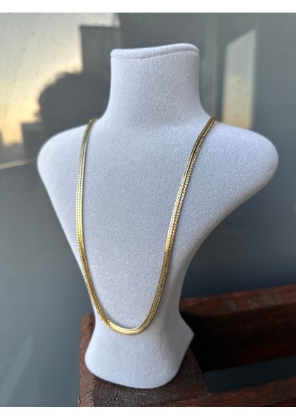 Çelik Balıksırtı Model Zincir Kolye