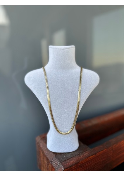 Çelik Balıksırtı Model Zincir Kolye modelleri