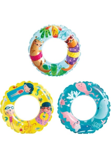 Desenli Deniz Simit 61CM