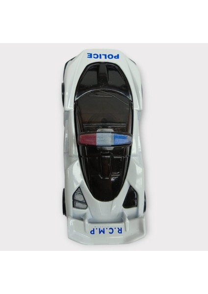Metal Mini Polis Arabası 8 cm - Polis - 4 fırsatları