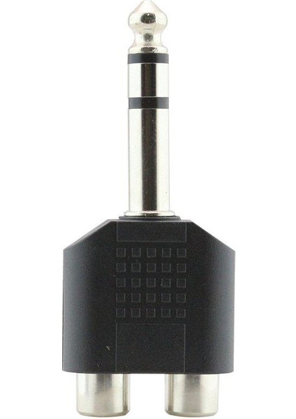 6.3 mm Stereo Erkek / 2 Rca Dişi Çevirici Jack (20 Adet) modelleri