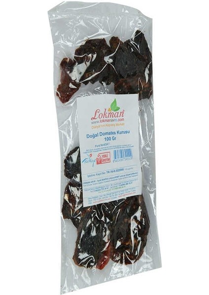 Domates Kurusu Yarım Ay Kesim 100 gr Paket fırsatları