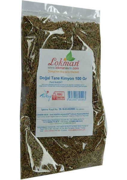 Kimyon Doğal Tane 100 gr Paket fırsatları