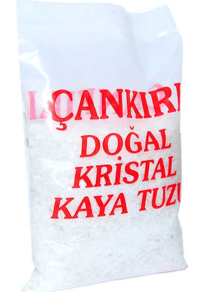 Yemeklik Doğal Kristal Kaya Tuzu Granül Çakıl Çankırı Beyaz 1000 gr modelleri