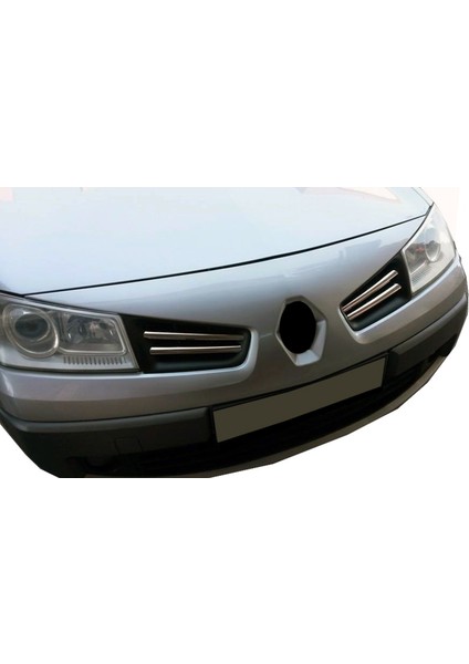Renault Megane-2 Sw Uyumlu Ön Panjur Krom 4 Parça 2006 - 2010 Arası Modeller Için fiyatları