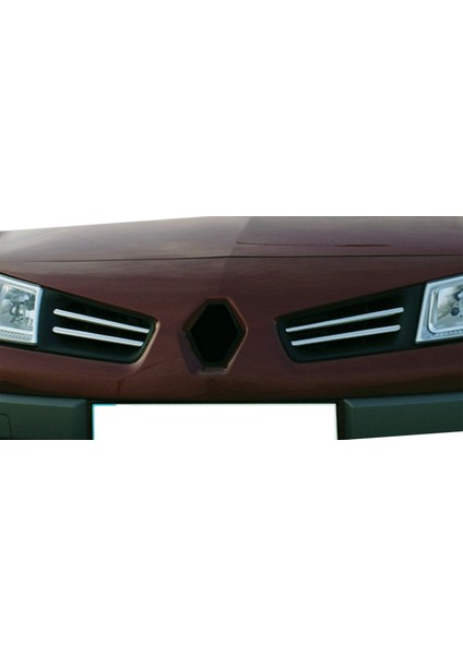 Renault Megane-2 Sw Uyumlu Ön Panjur Krom 4 Parça 2006 - 2010 Arası Modeller Için modelleri