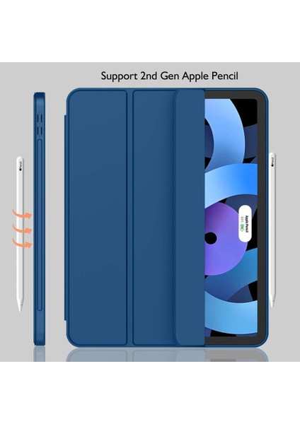 Apple iPad Air 11 Inc M2 (2024) Kılıf Ekran Koruyucu ve Stylus Kalemli 3'ü 1 Arada Full Gear Set A2902 A2903 A2904 indirimleri