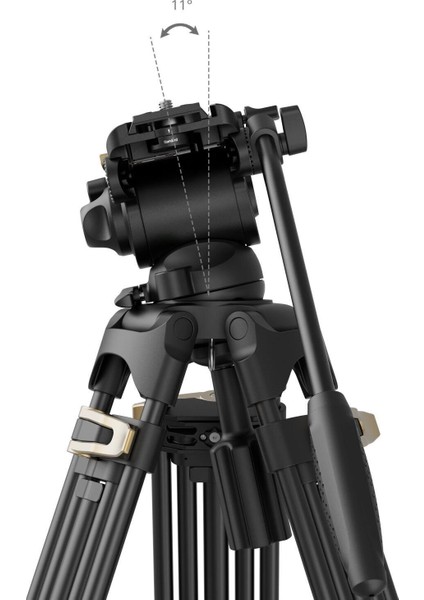 4686 AD-01S Profesyonel Video Tripod Kiti fırsatları
