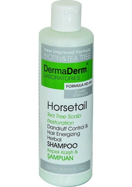 Kepek Karşıtı At Kuyruğu Kırkkilit Otu Özü ve Vitaminli Mineralli Saç Güçlendirici Şampuan 250 ml