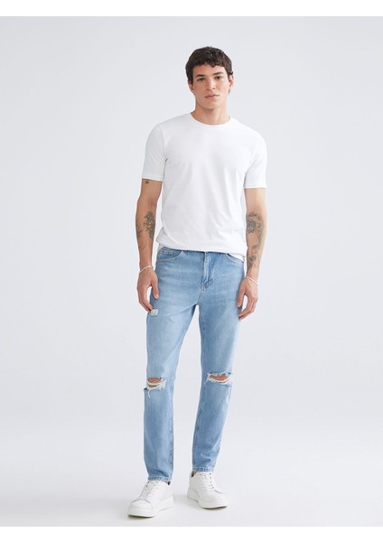 Yeni Sezon 730 Havuç Kalıp Erkek Jean Pantolon