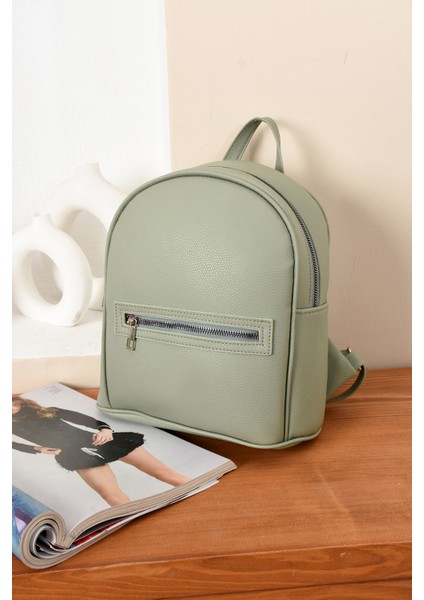 Kadın Lüks Ayarlanabilr Sade Şık Askılı Modern Sırt Çantası