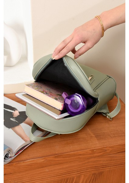 Kadın Lüks Ayarlanabilr Sade Şık Askılı Modern Sırt Çantası fırsatları