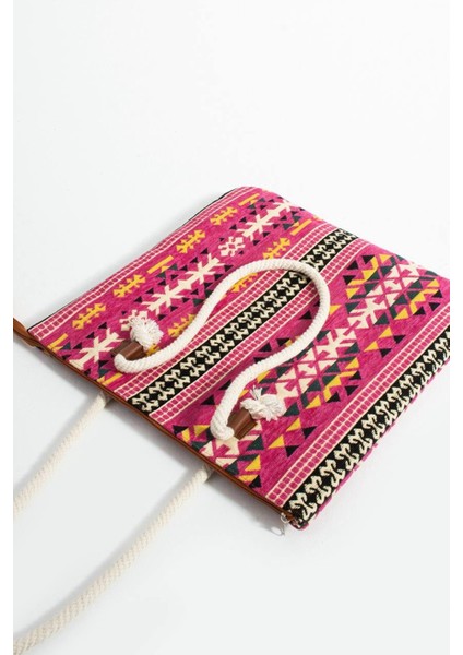 Lüks Motif Desen Omuz Çantası