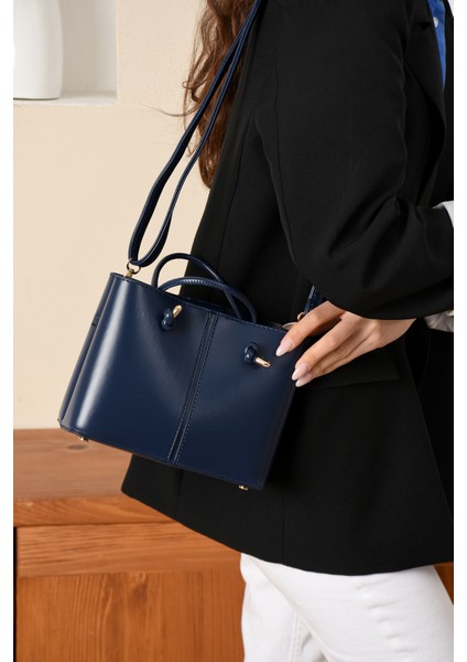 Kadın 3 Bölmeli Kaliteli Şık Çanta Omuzdan Asmalı Elden Tutmalı Askılı fiyatları