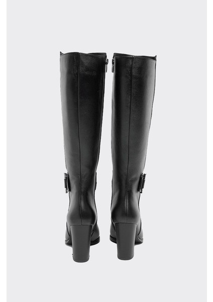 Hakiki Deri Fermuarlı Kadın Çizme fırsatları