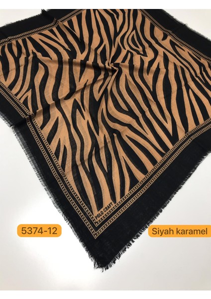 5374 Flamlı Pamuk Eşarp
