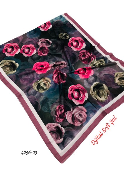 4256 Dijital Soft Şal