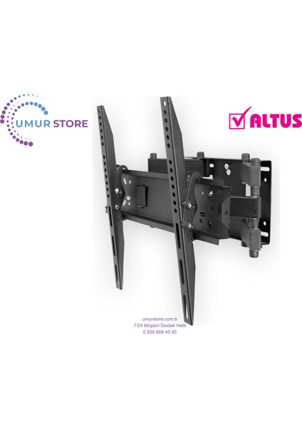 AL50 UHD 9823 50'' 42-65 Inç Hareketli LCD LED Tv Duvar Askı Aparatı