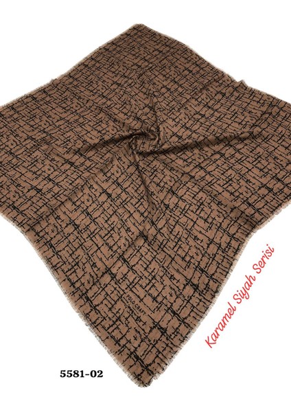 5581 Flamlı Pamuk Eşarp