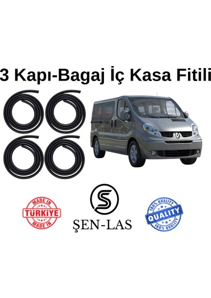Renault Trafic (2012-2015) Şen-Las 3 Kapı + Bagaj Fitili ŞL34108