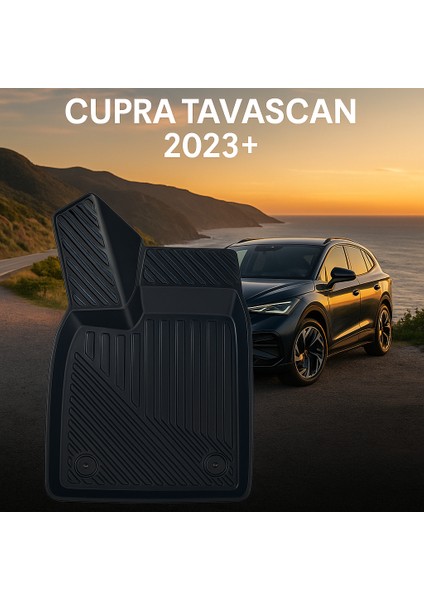 Cupra Tavascan 2023+ Uyumlu 3D Oto Paspas Premium fiyatları
