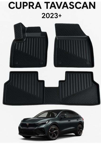 Cupra Tavascan 2023+ Uyumlu 3D Oto Paspas Premium fırsatları