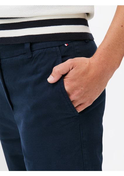 Co Stretch Gmd Slım Chıno Kadın Mavi Pantolon - WW0WW45920 fırsatları