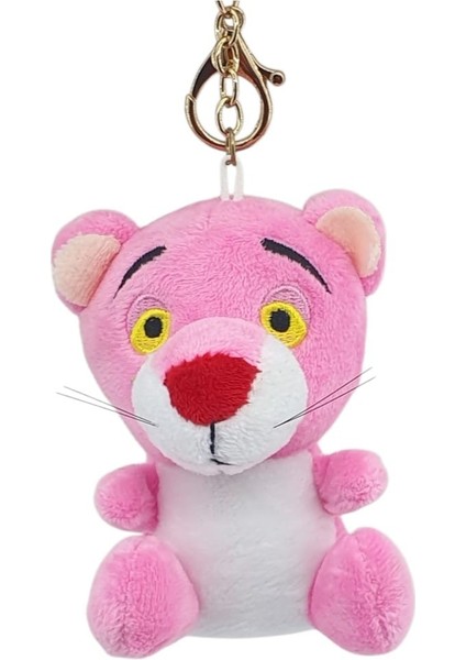 Peluş Pembe Panter Anahtarlık