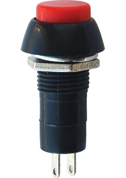 IC-186 Yuvarlak Basmalı 12MM Kalıcılı Buton Anahtar PBS-11A-B (5 Li Paket) modelleri