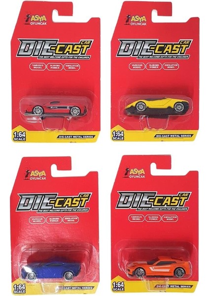 - Metal Araba Tekli Kartela